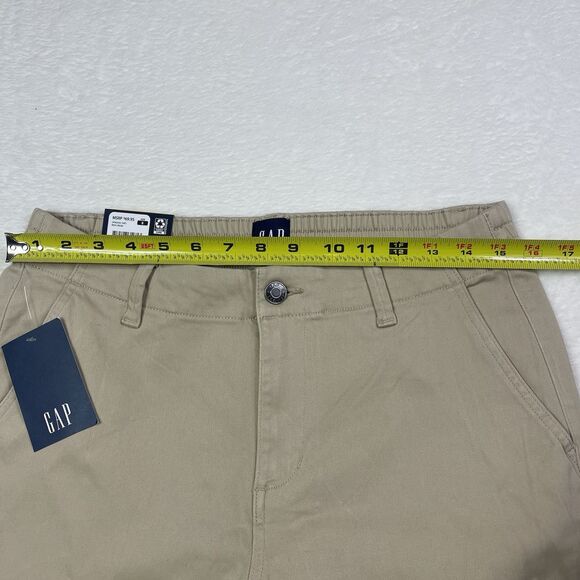 Gap Classic Twill Pants Womens Size 8 Irish Cream Closet Staple Casual Comfort - Picture 8 of 11